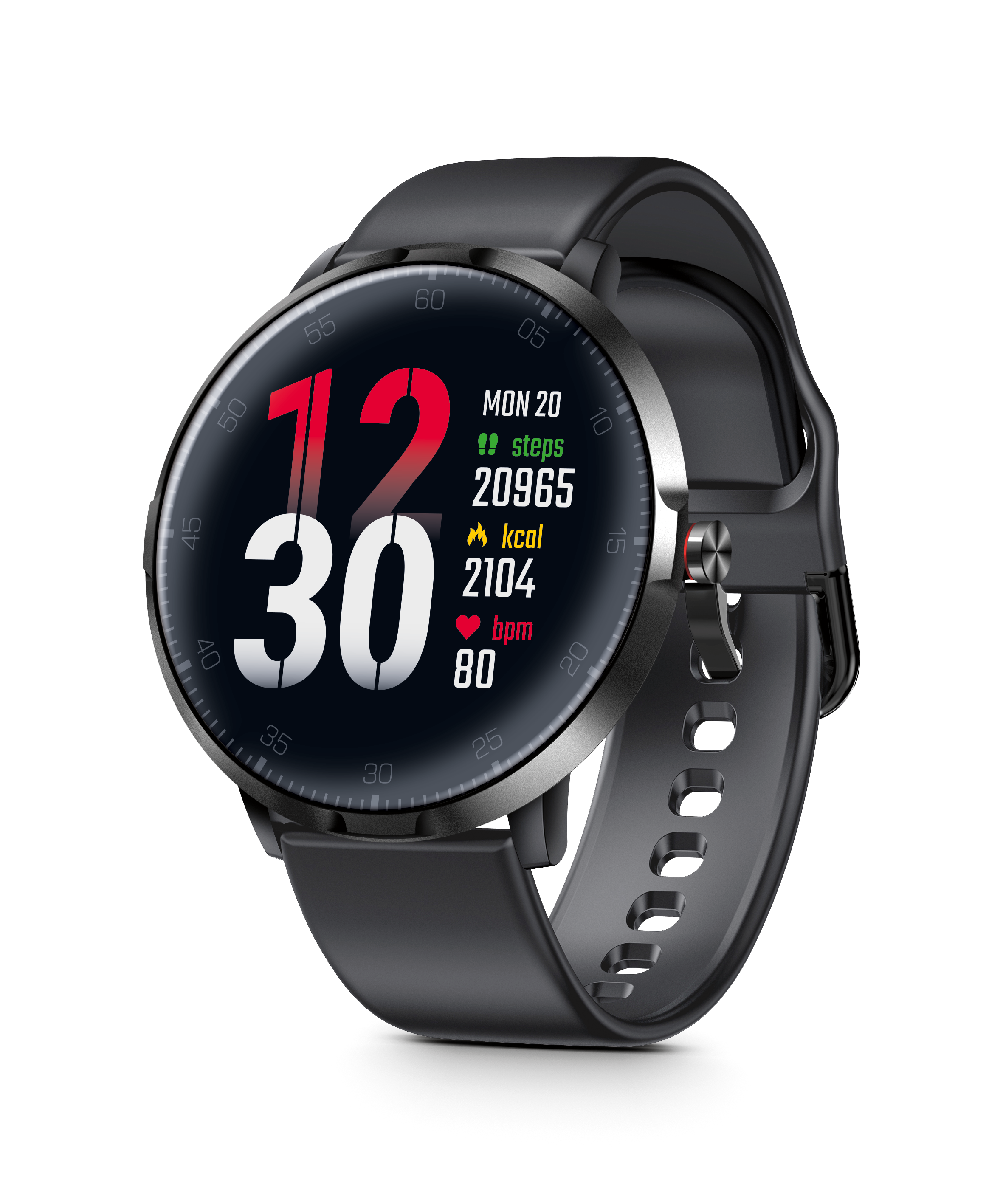 WATCHbasic Smartwatch Black