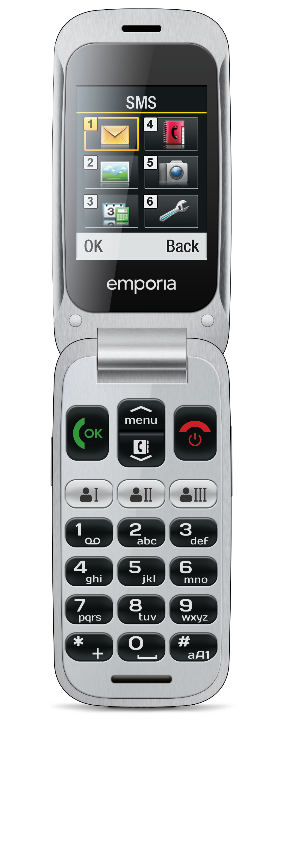 emporia ONE – Klapptelefon mit Außendisplay